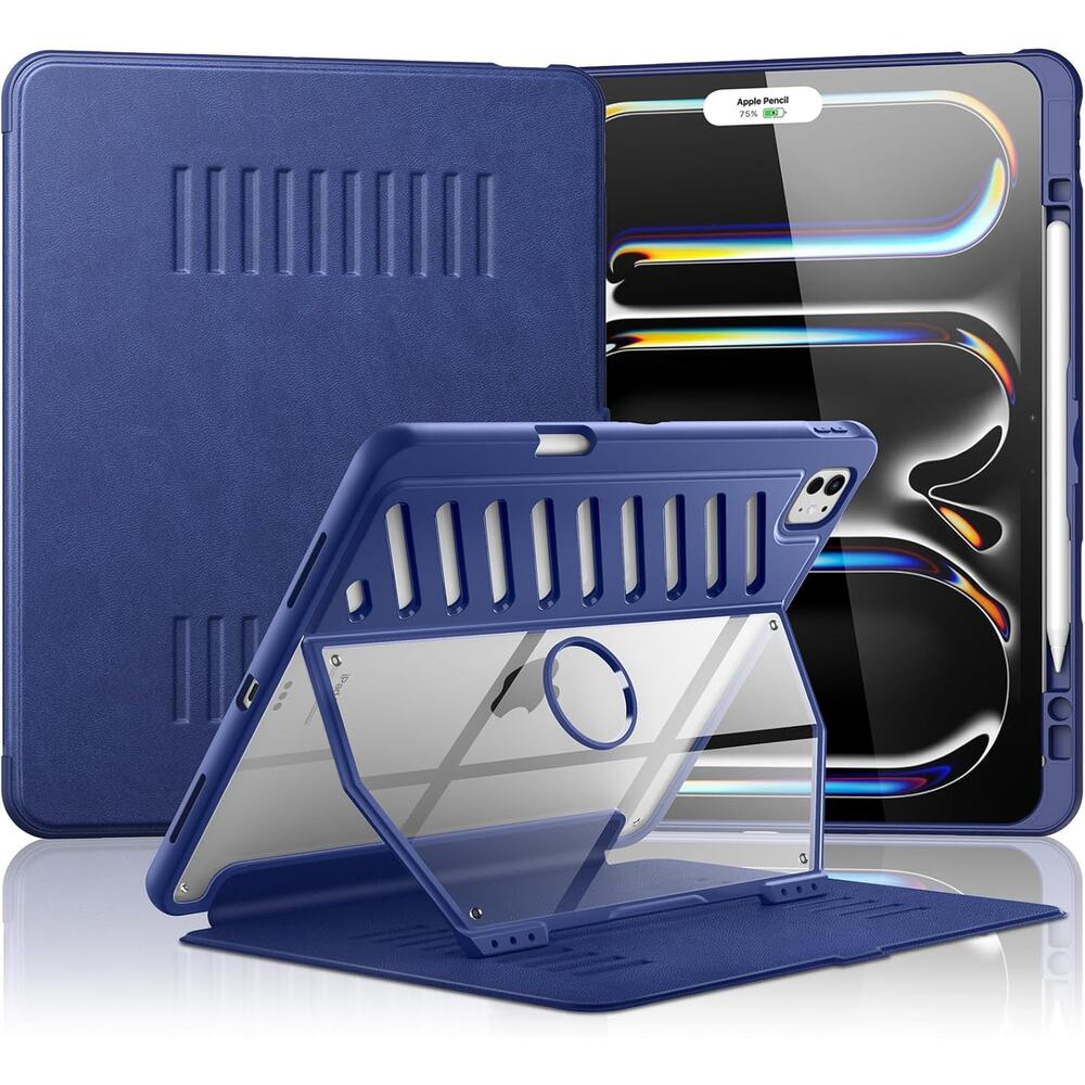 MoKo for‎ iPad Pro 13 inch case (M5/M4) 2025/2024 with Built-in Pencil Holder